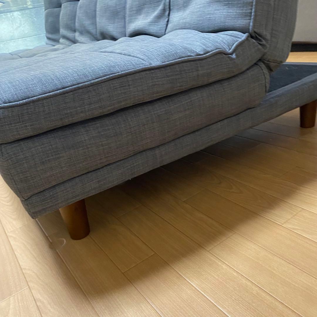 ソファ 3人掛け グレーオシャレ ソファーベッド