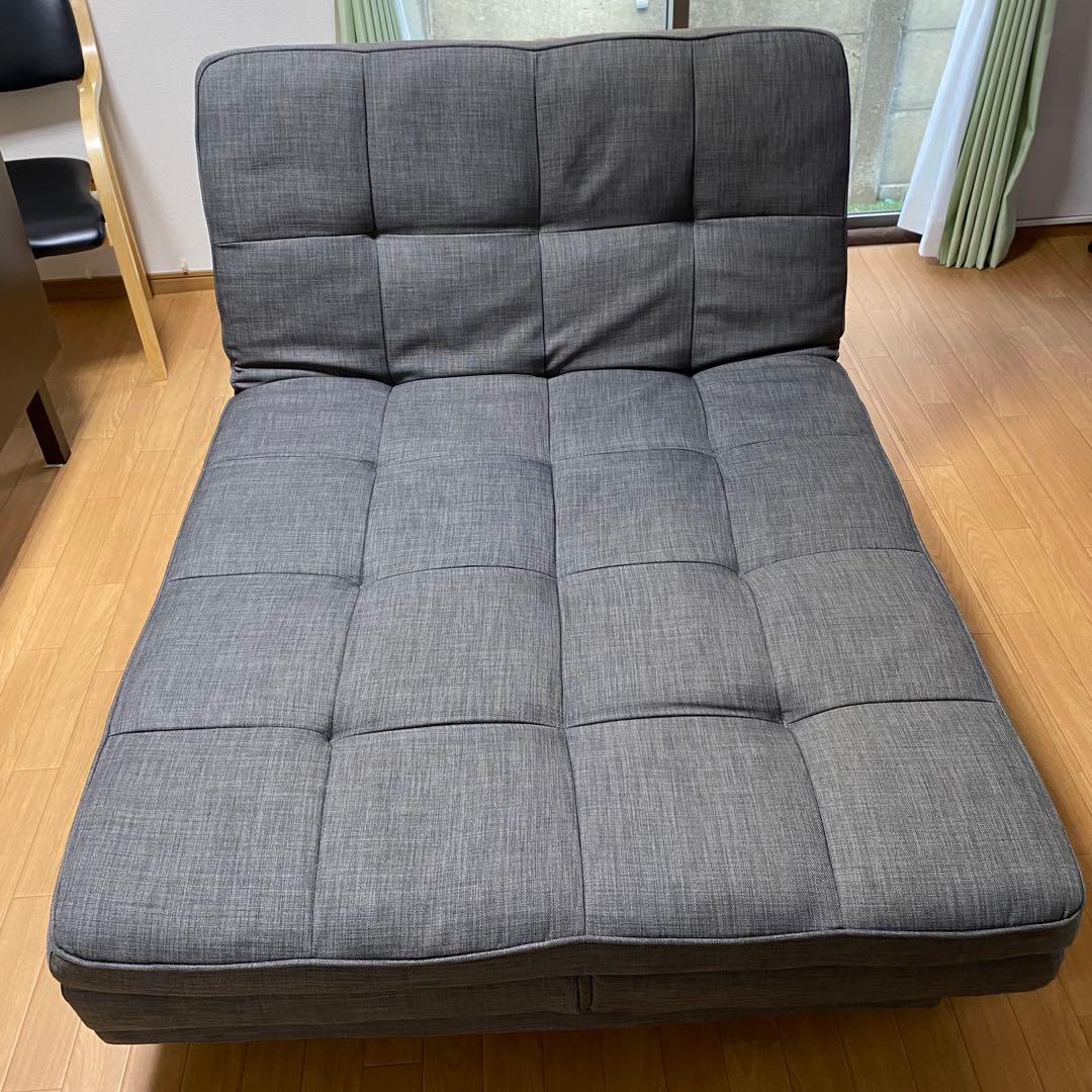 ソファ 3人掛け グレーオシャレ ソファーベッド