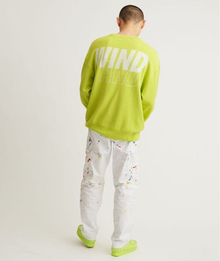 wind and sea シルクブレンドニット