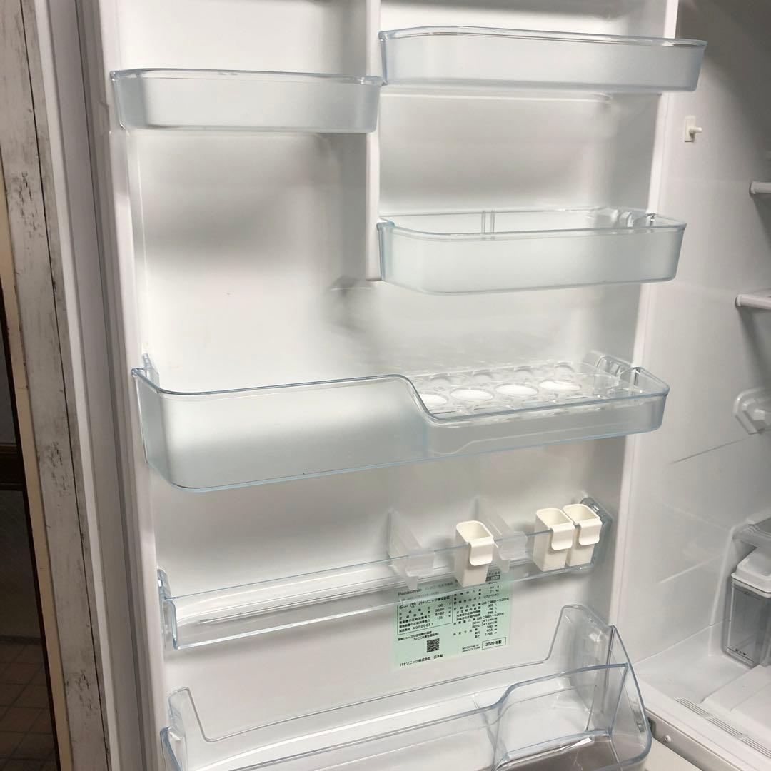 【美品】パナソニック　ノンフロン冷凍冷蔵庫　NR-C371NL　2020年製　D