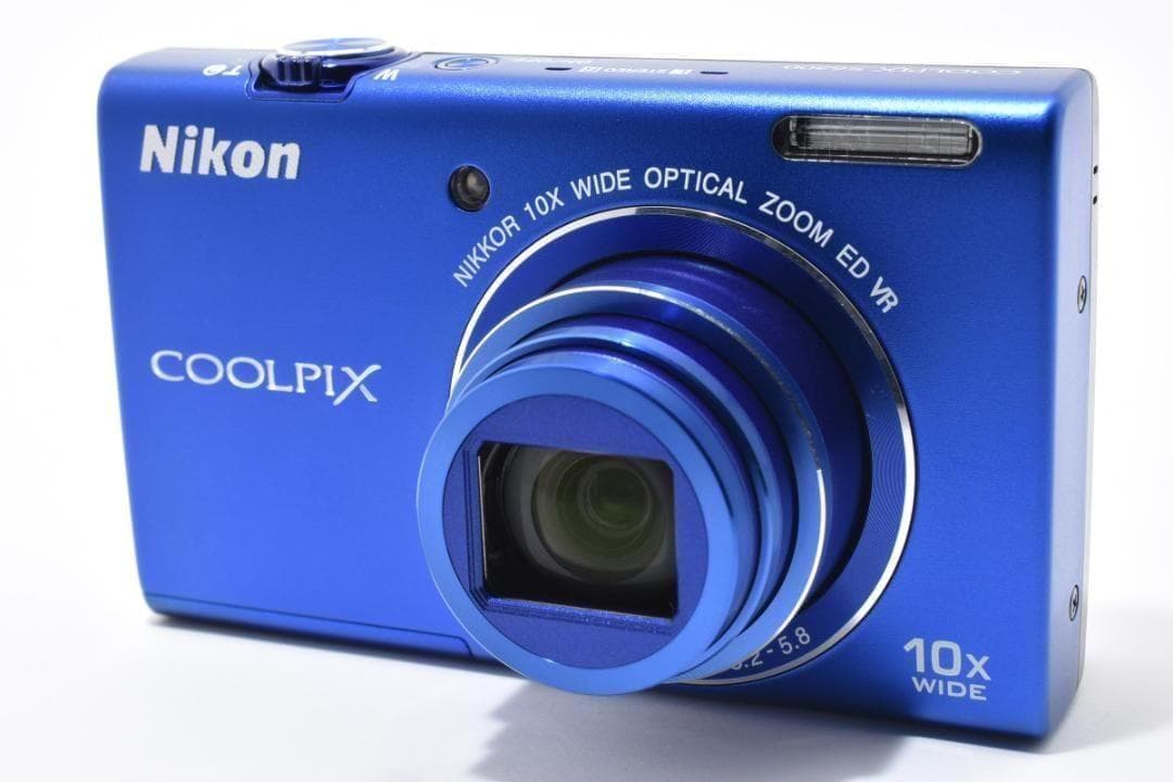 【お値下げ歓迎・ほぼ新品】　Nikon COOLPIX S6200 ブルー