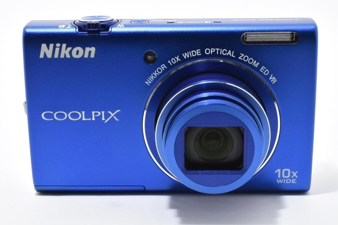 【お値下げ歓迎・ほぼ新品】　Nikon COOLPIX S6200 ブルー