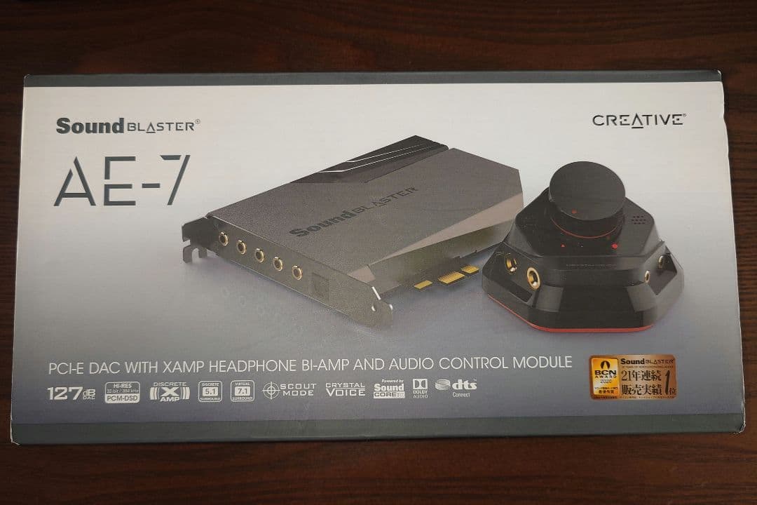 その他 Sound Blaster AE-7 PCIE DAC