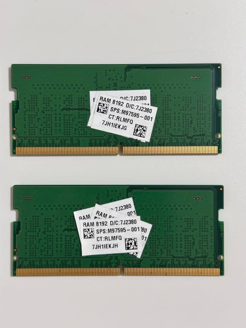 SK hynix DDR5 8GB PC5-4800B ノートPC用メモリ