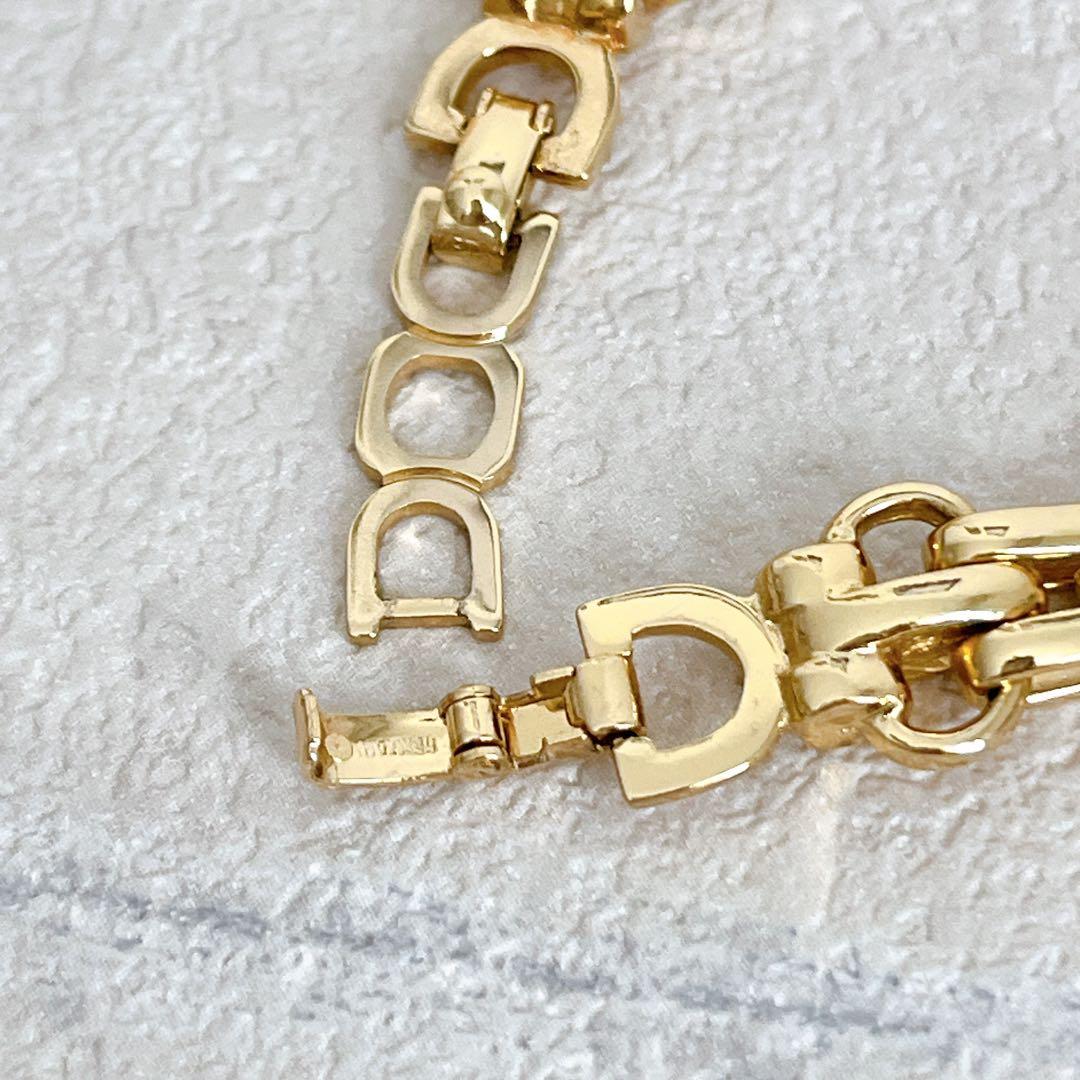 未使用級✨ クリスチャンディオール ネックレス チェーン 喜平 ゴールド