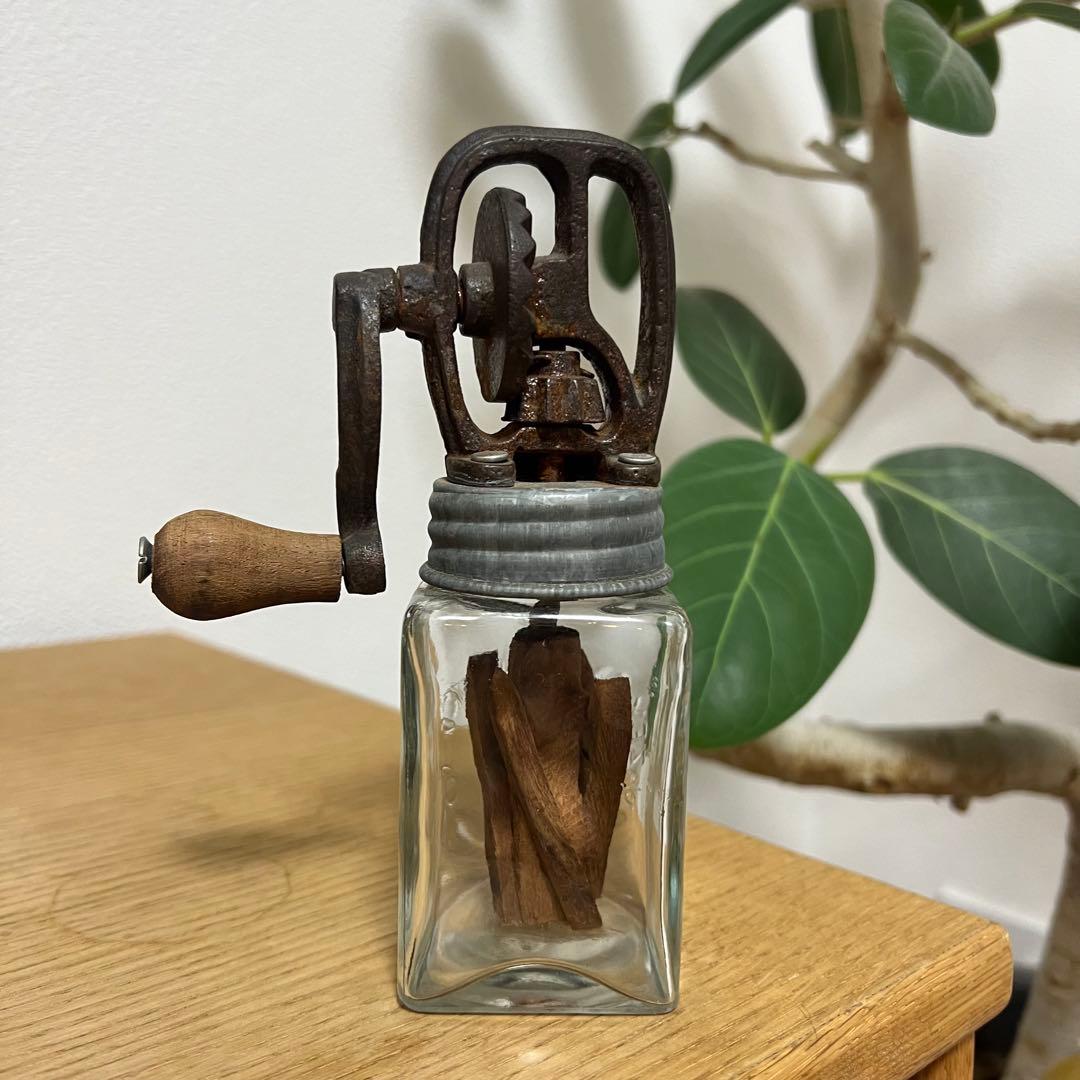 小型バターチャーン アンティーク フランス ヴィンテージ