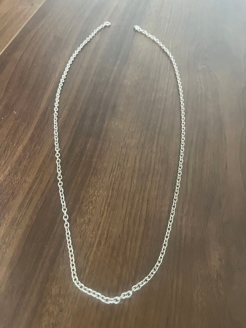 シルバー925 細丸アヅキチェーンロング