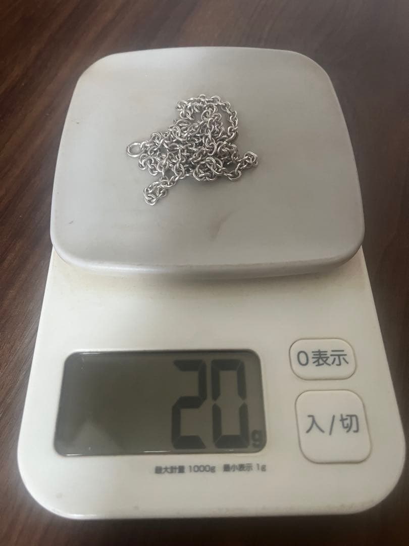 シルバー925 細丸アヅキチェーンロング