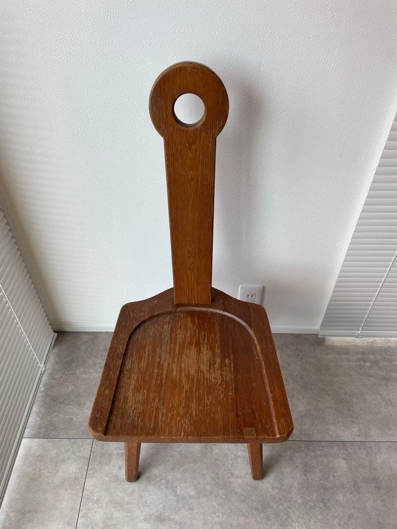 ユニークデザイン 木製椅子 ビンテージチェア