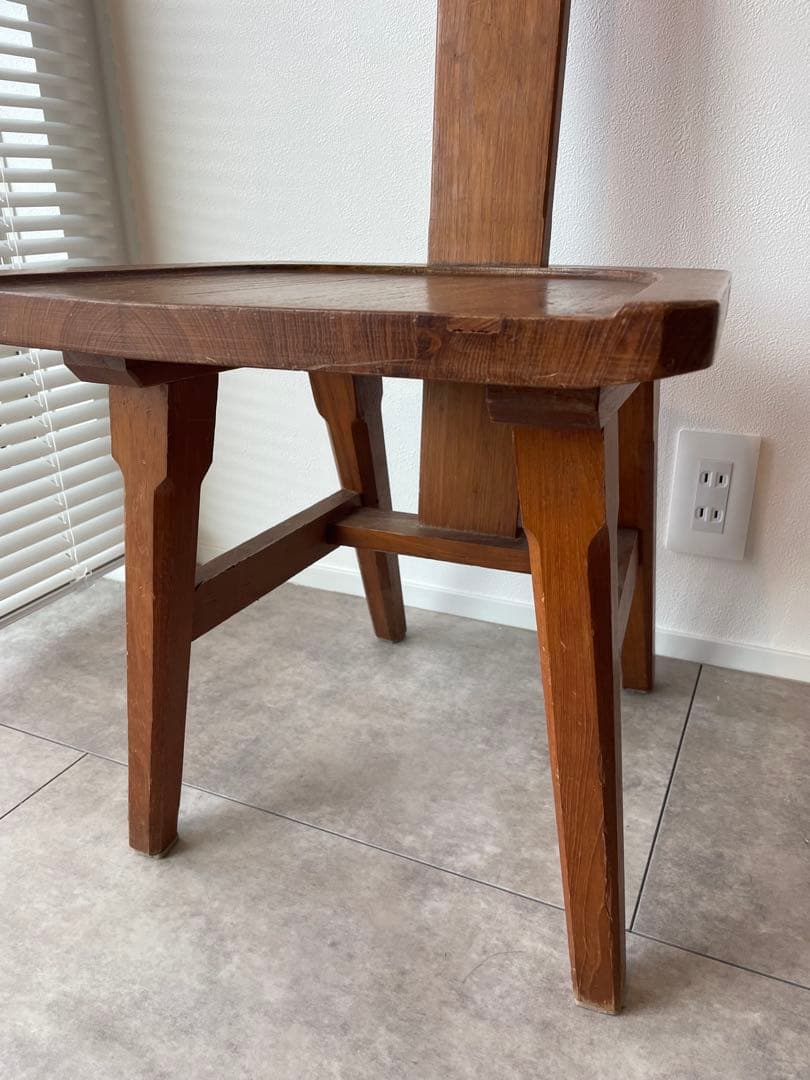 ユニークデザイン 木製椅子 ビンテージチェア