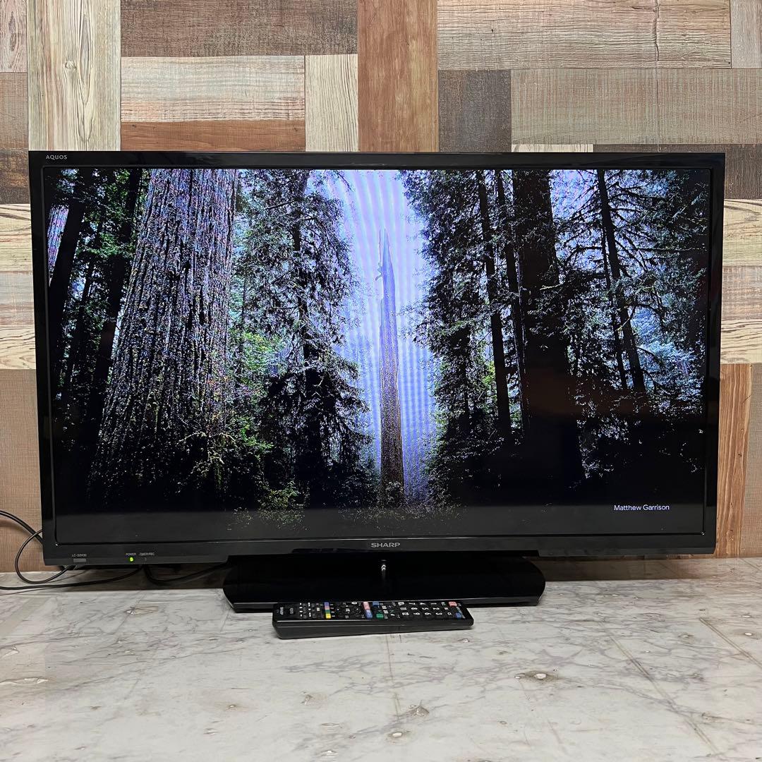 即日受渡❣️全国送料込シャープ 32型液晶テレビアクオス Wチューナー裏番組録画