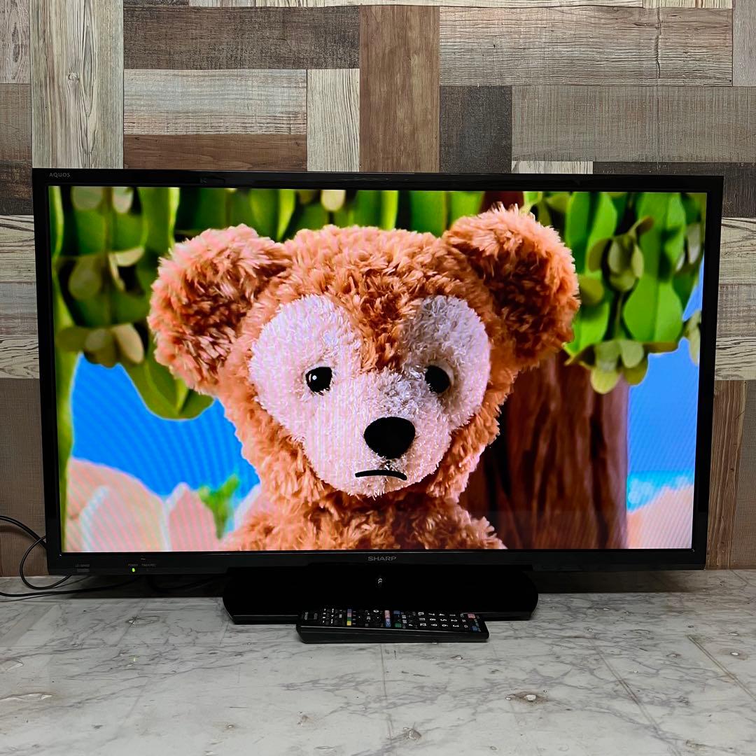 即日受渡❣️全国送料込シャープ 32型液晶テレビアクオス Wチューナー裏番組録画