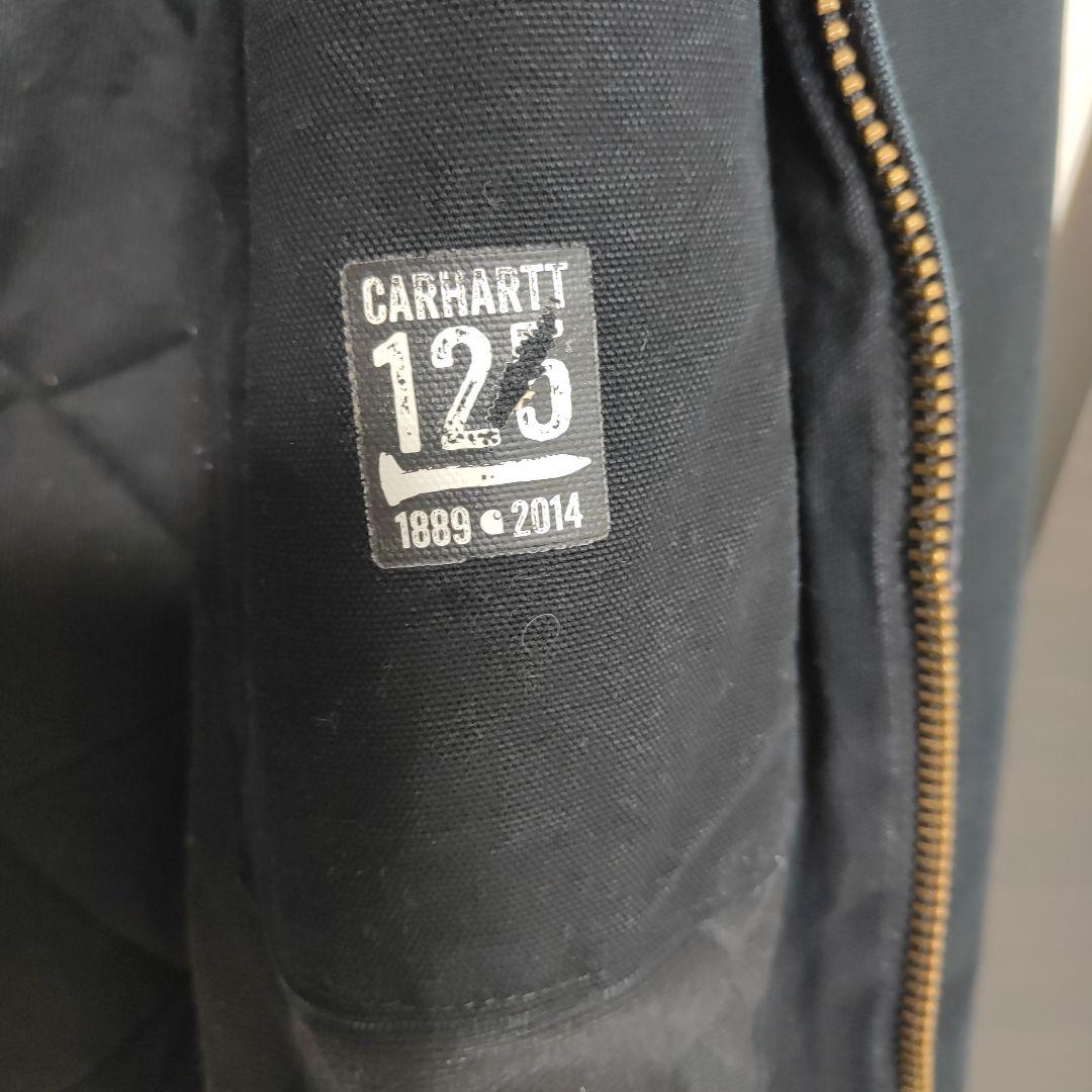 カーハート　アクティブジャケット J140 BLACK アメリカ製　125周年