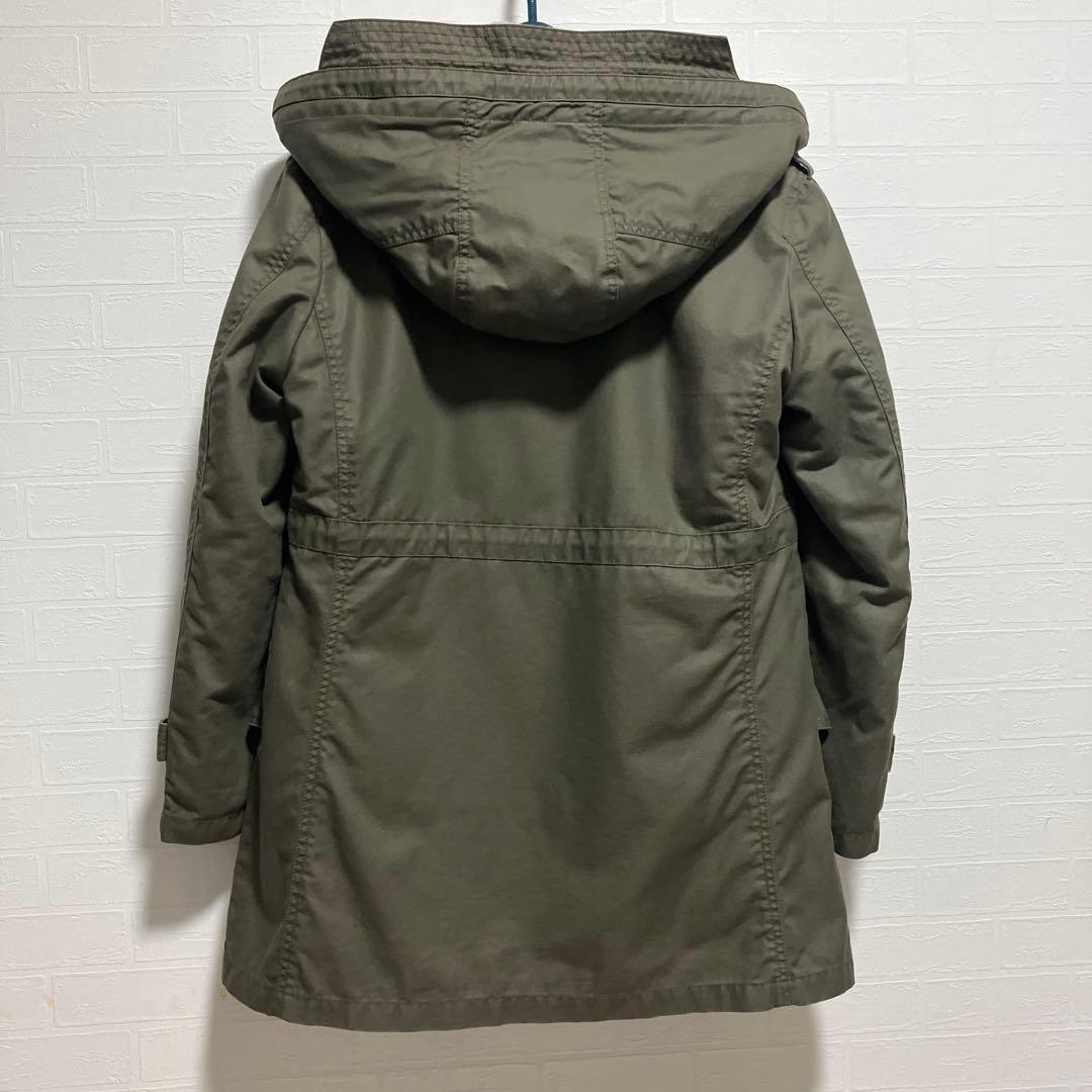 バーバリー ブラックレーベル メンズ モッズコート M51 オリーブグリーン L