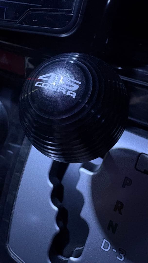 415 コブラ シフトノブ ブラック ハイエース