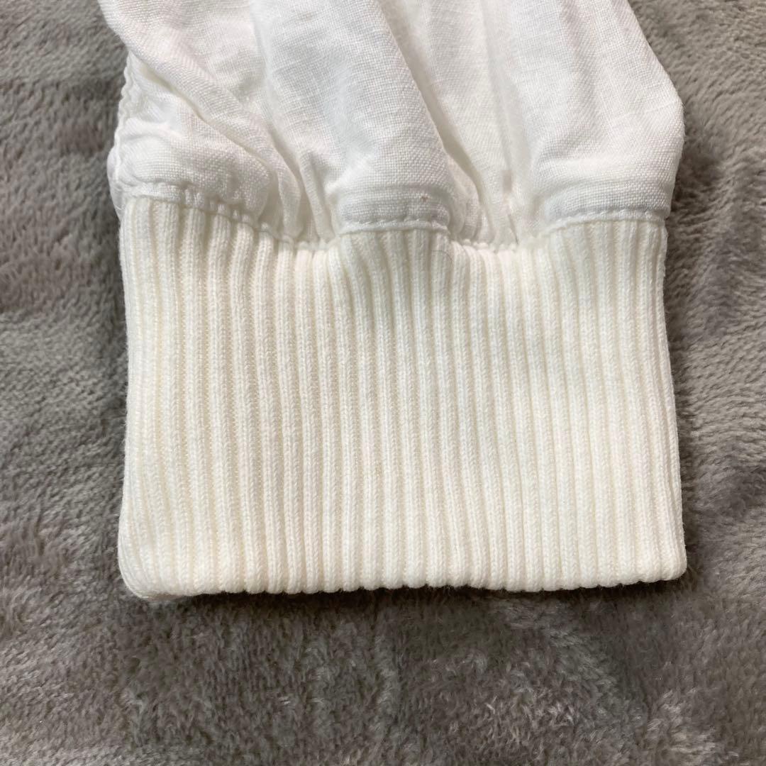 ドルチェ&ガッパーナ リネン100% ブルゾン ジャケット ホワイト 48(L)