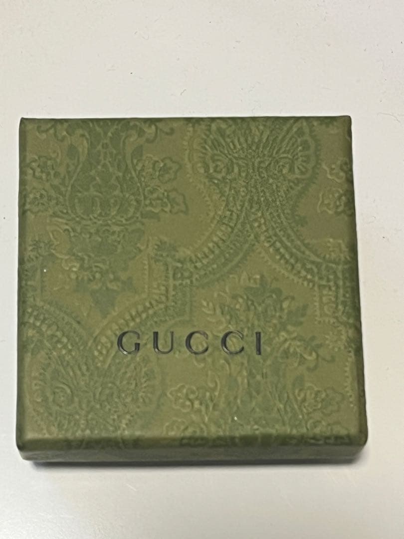 GUCCI シルバーリング 18号　保存袋付き
