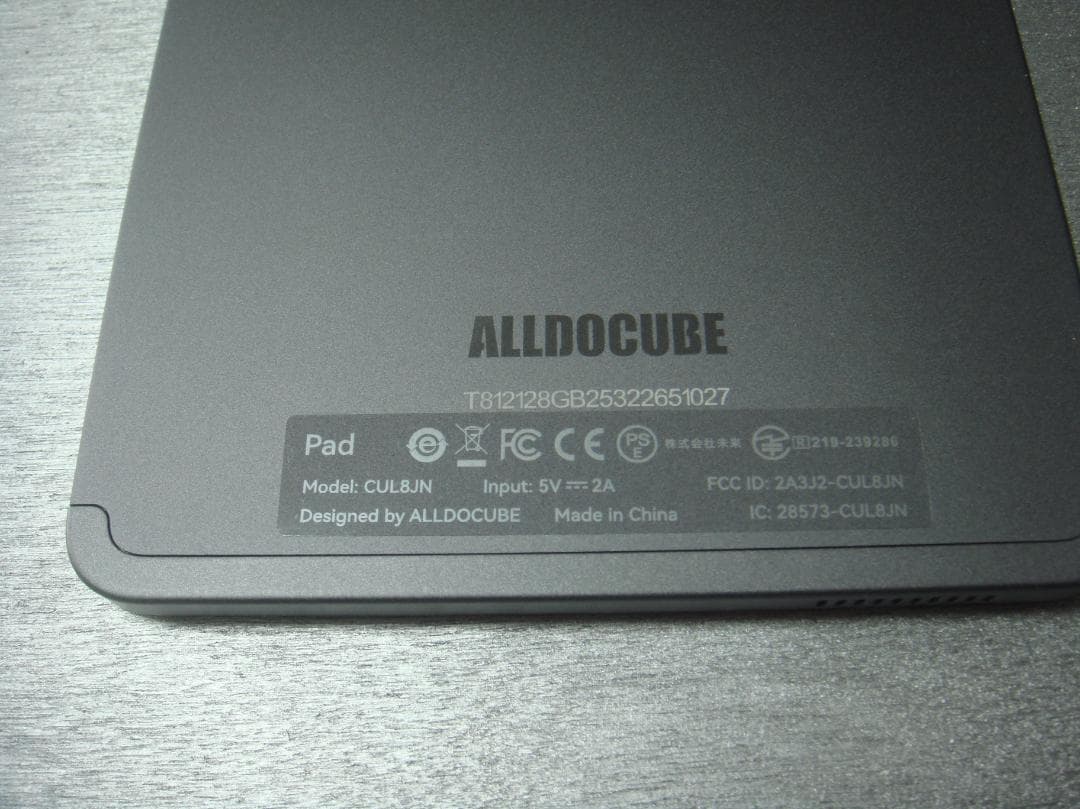 タブレット ALLDOCUBE iPlay60 mini Pro ケース付き