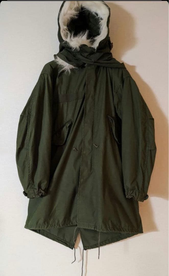 M-65 フィッシュテールパーカー アルミジップ XSサイズ フルセット