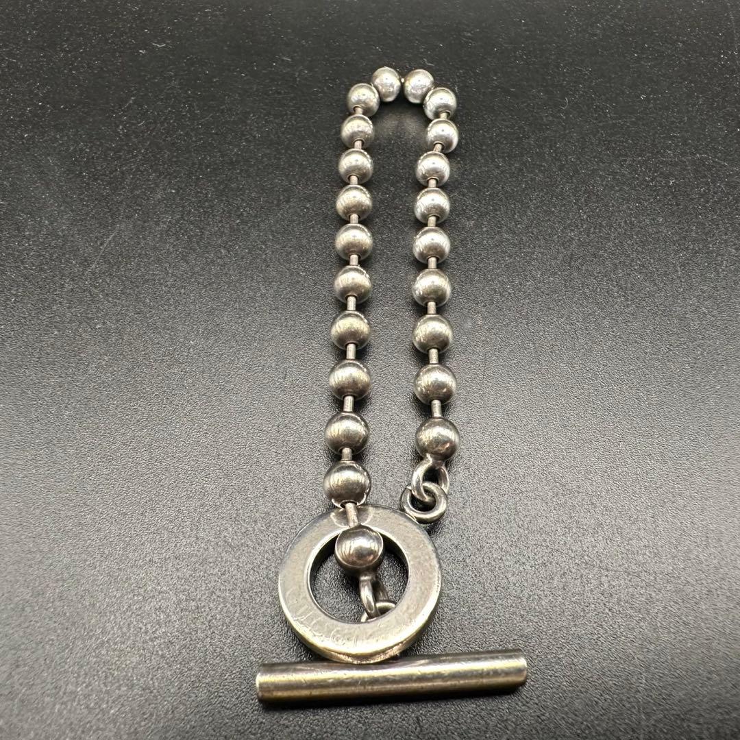 極美品✨　GUCCI　グッチ　ブレスレット　ボールチェーン　ロゴ　1536