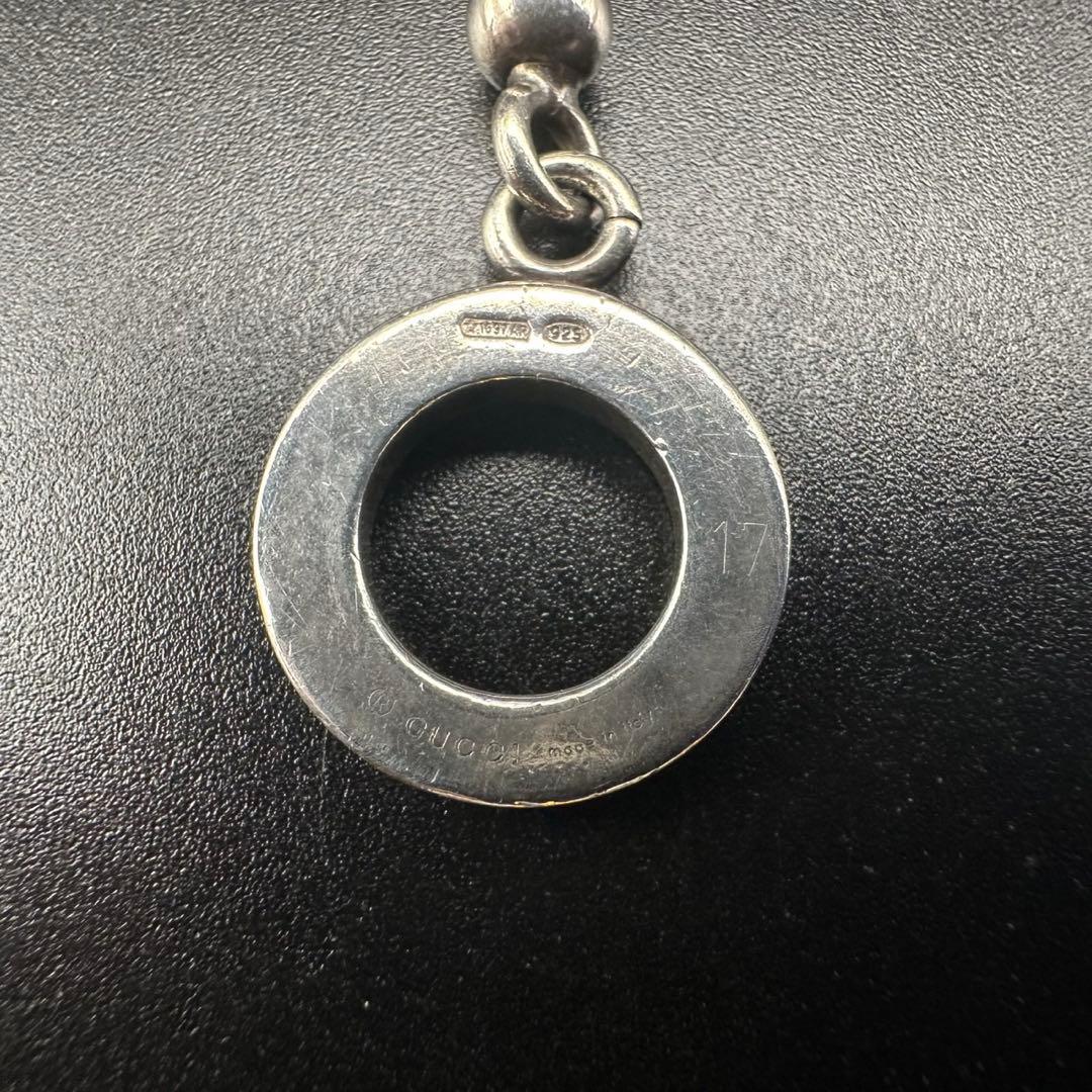 極美品✨　GUCCI　グッチ　ブレスレット　ボールチェーン　ロゴ　1536