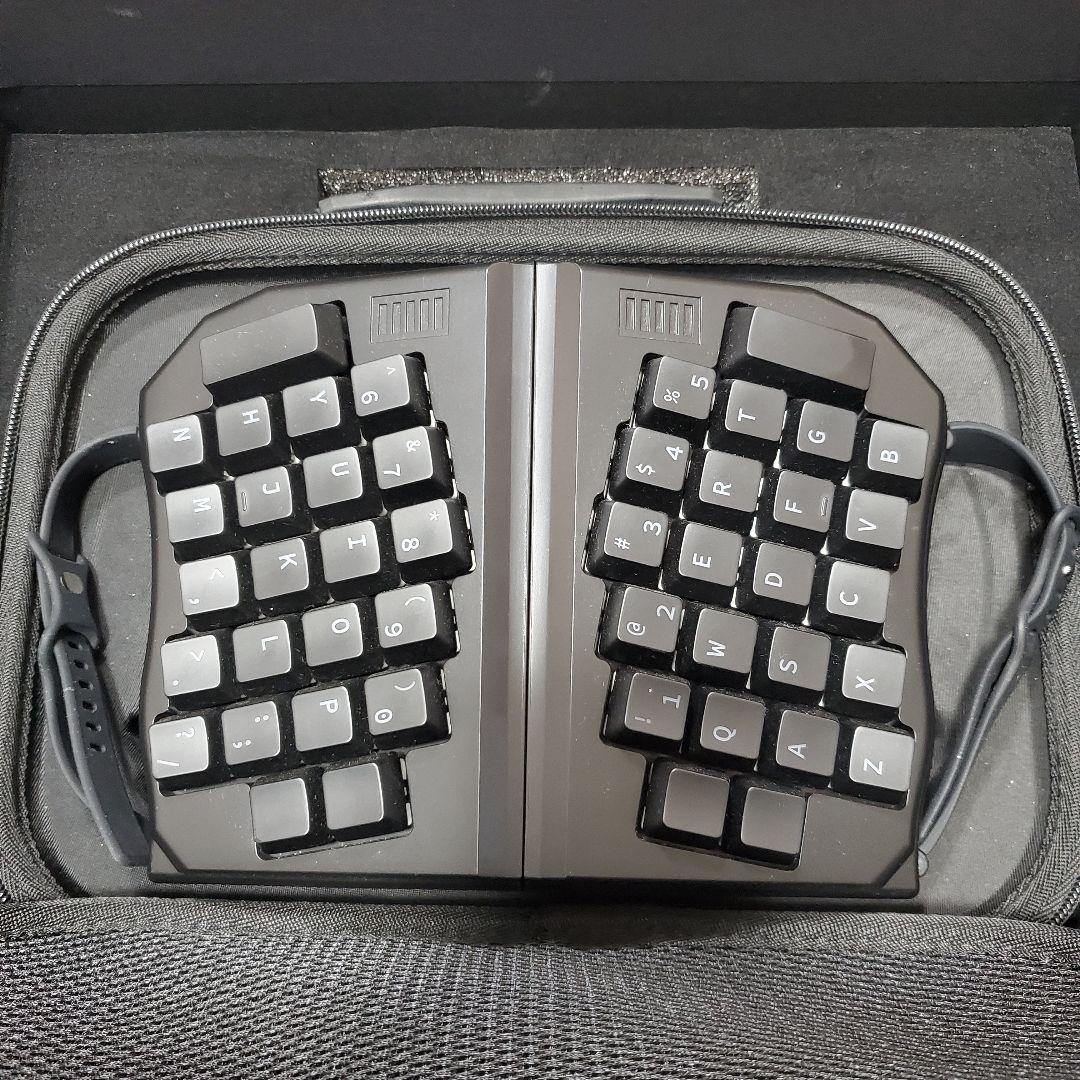 GraBSHELL キーボード 変形キーボード ブラック