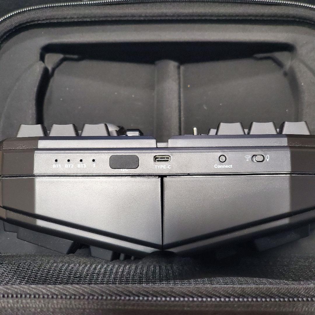 GraBSHELL キーボード 変形キーボード ブラック