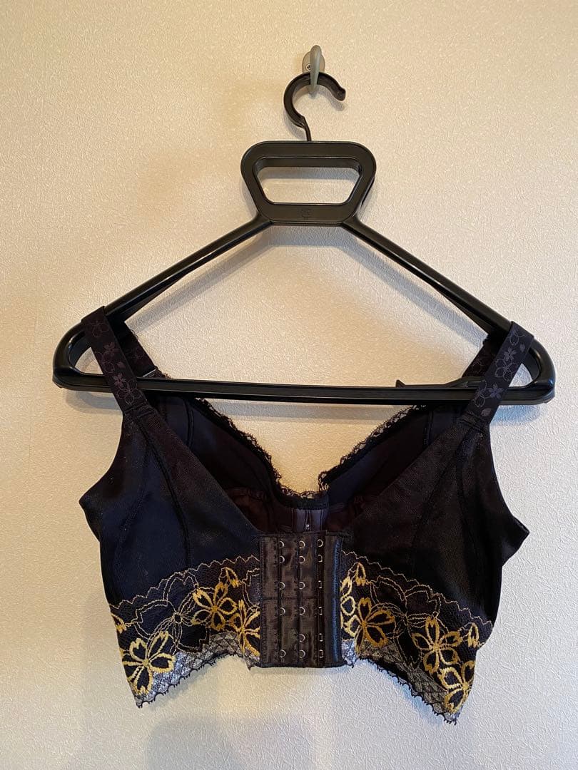 chiari MARUKO サクラ 黒 補正下着4点セット