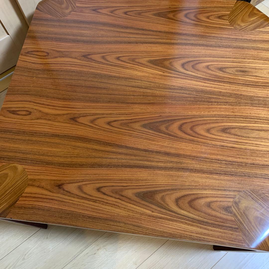 天童木工　TENDO 曲木　乾三郎　座卓　ローテーブル　天板75cm×75cm