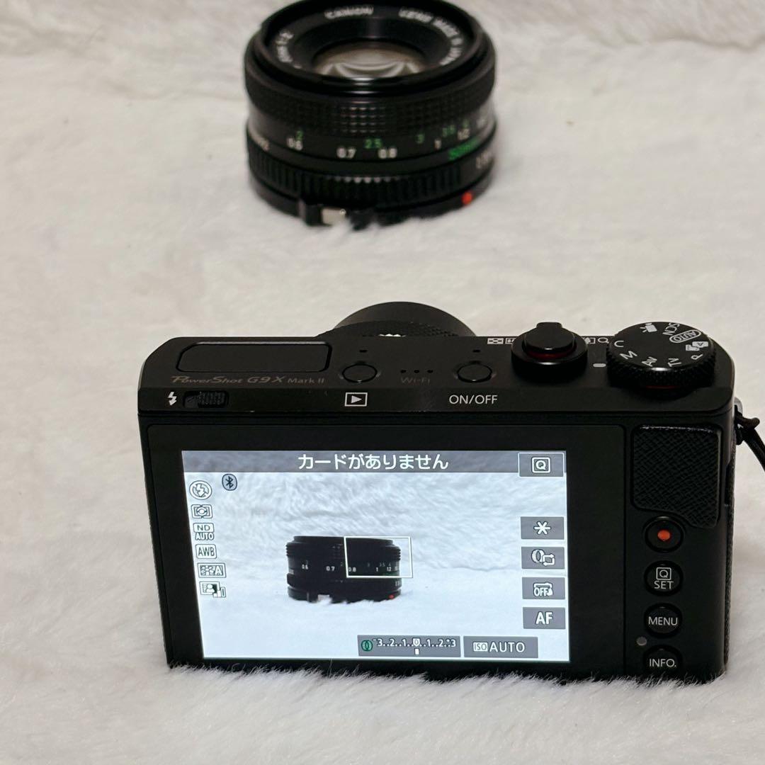 【極美品】Canon PowerShot G9X MarkII