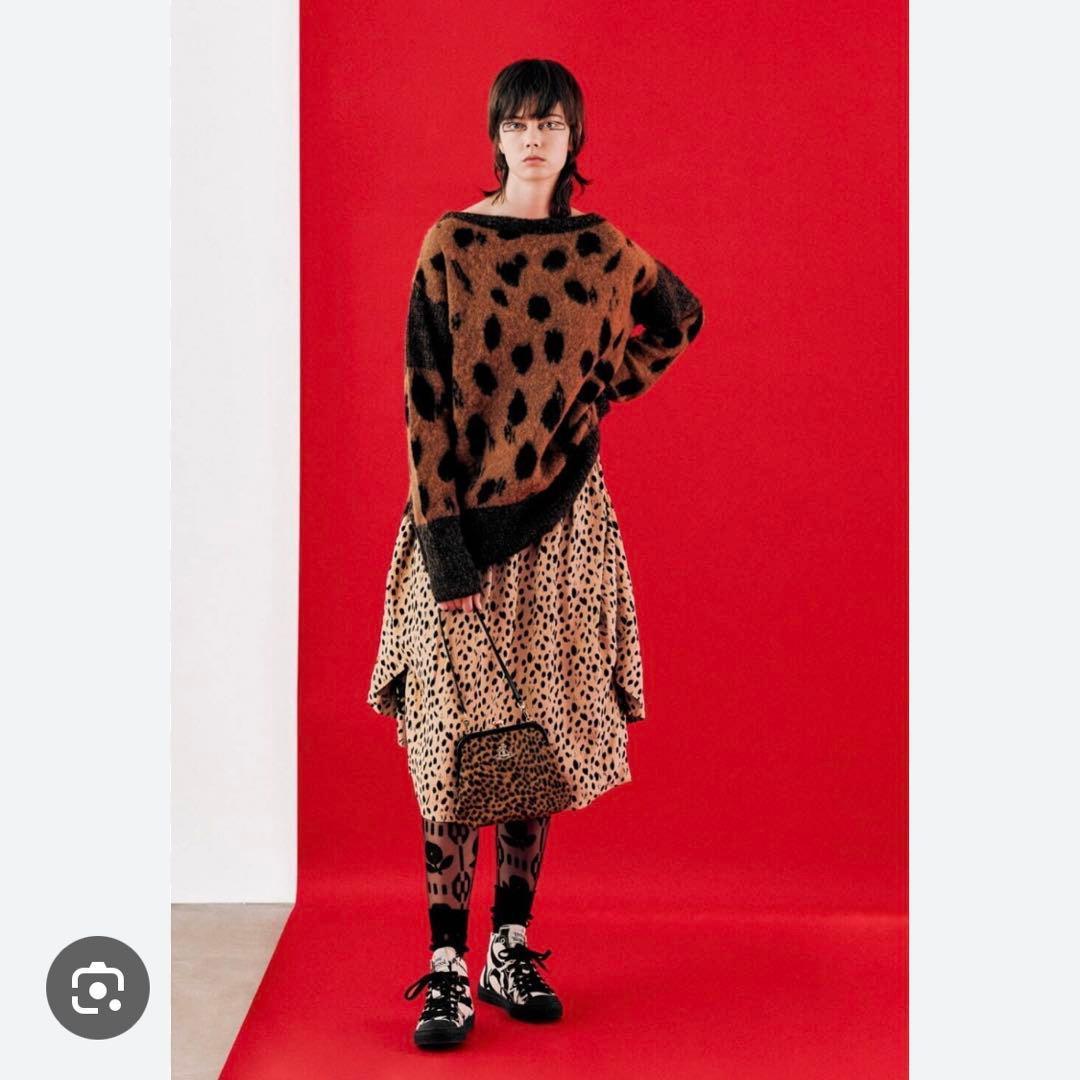 Vivienne Westwood RED LABEL レオパードカーディガン