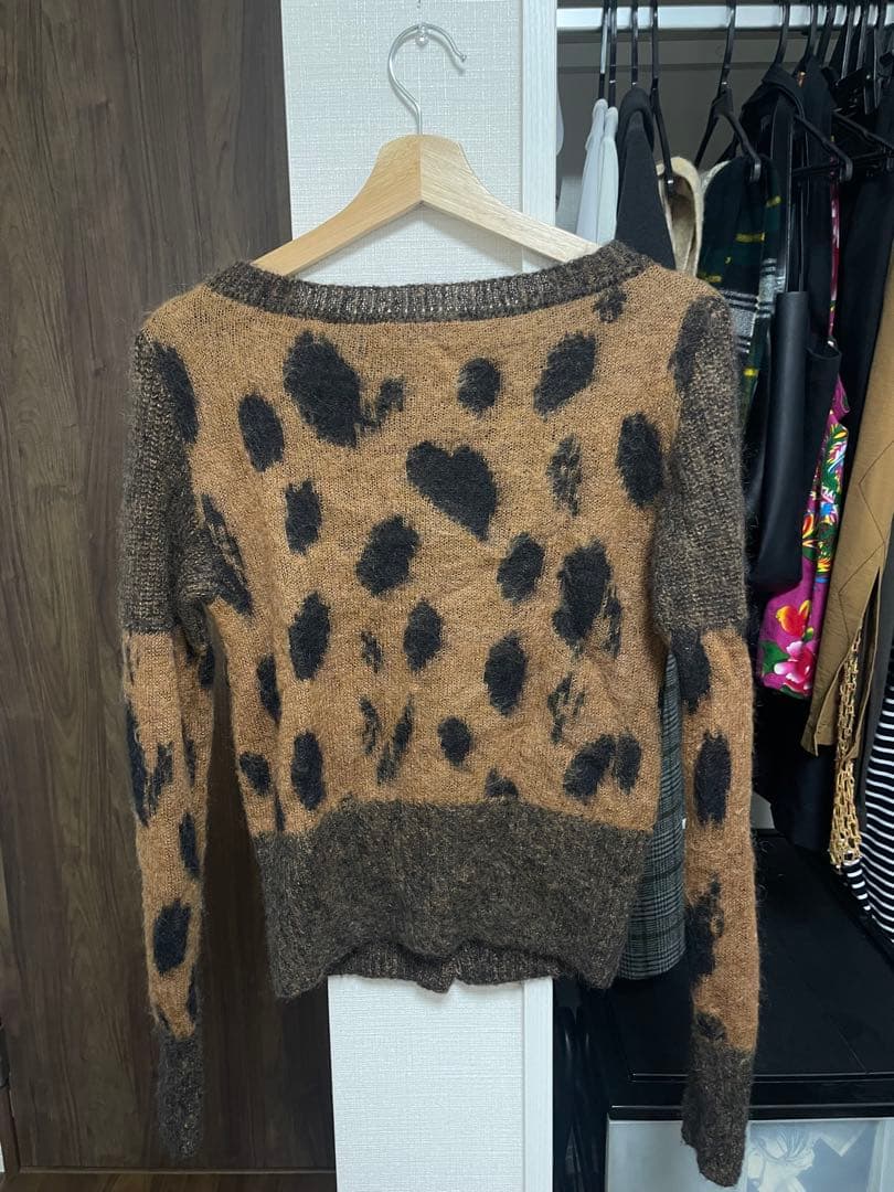 Vivienne Westwood RED LABEL レオパードカーディガン