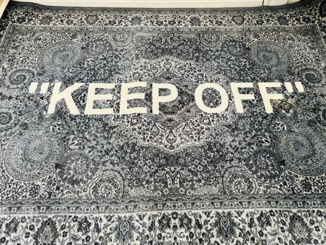 ラグ・カーペット Virgil Abloh x IKEA OFF-WHITE peko