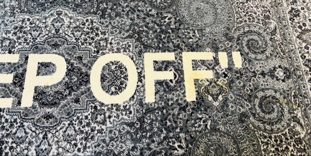 ラグ・カーペット Virgil Abloh x IKEA OFF-WHITE peko