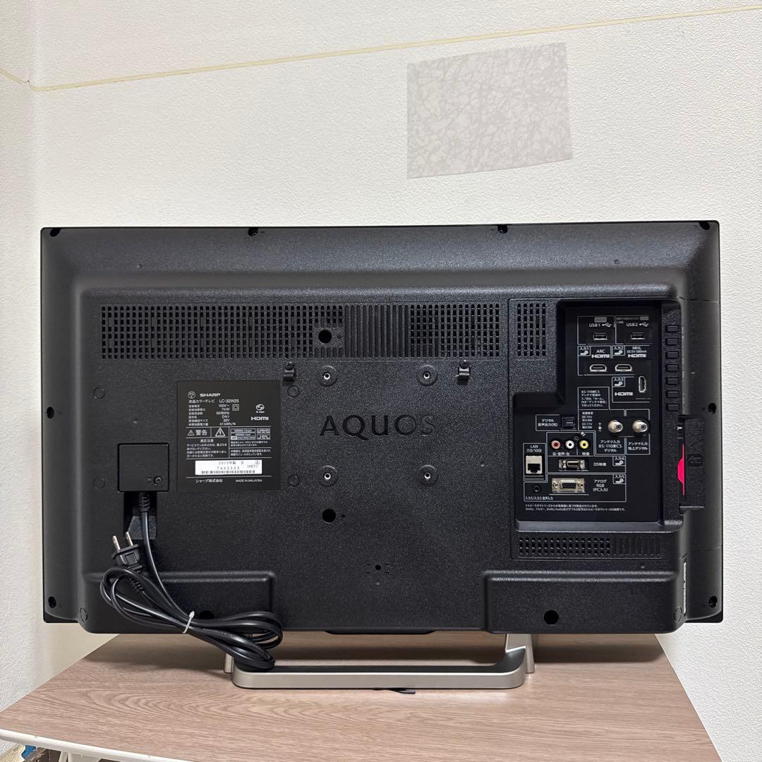 SHARP 32V型 AQUOS 液晶テレビ 外付HDD対応 ネット動画視聴可能