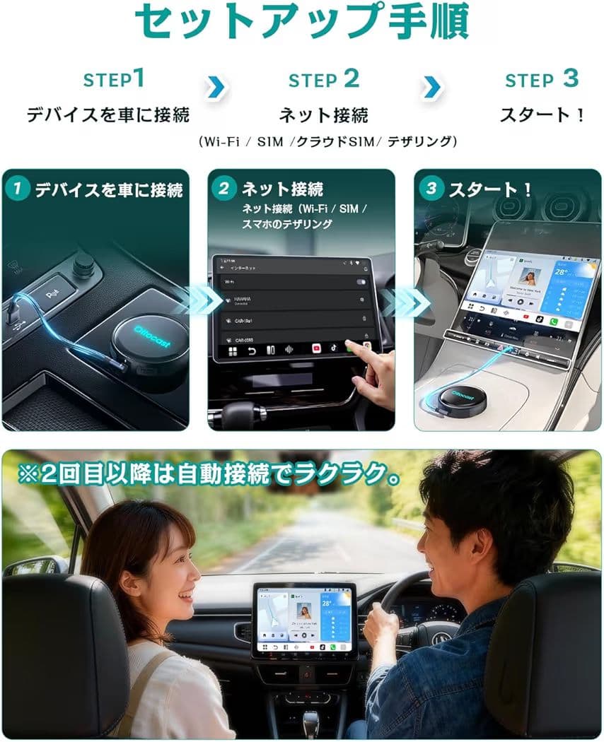 【新品】Ottocast P3 Pro オットキャスト CarPlay HDMI