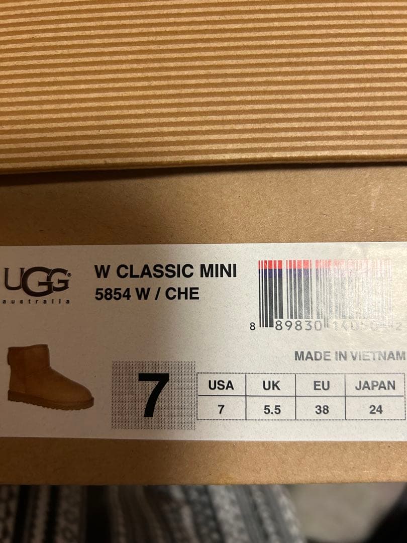 UGG CLASSIC MINI チェスナット