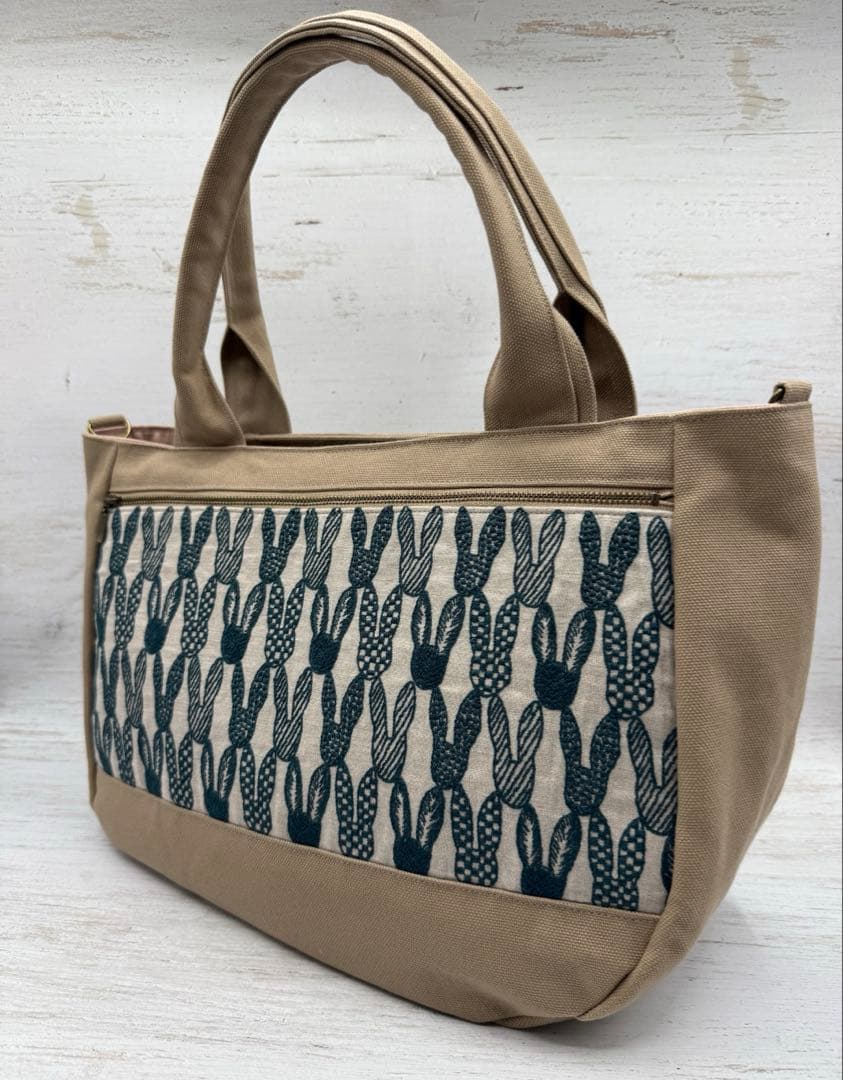 ミナペルホネン ハンドメイドバッグ うふふ♡トート