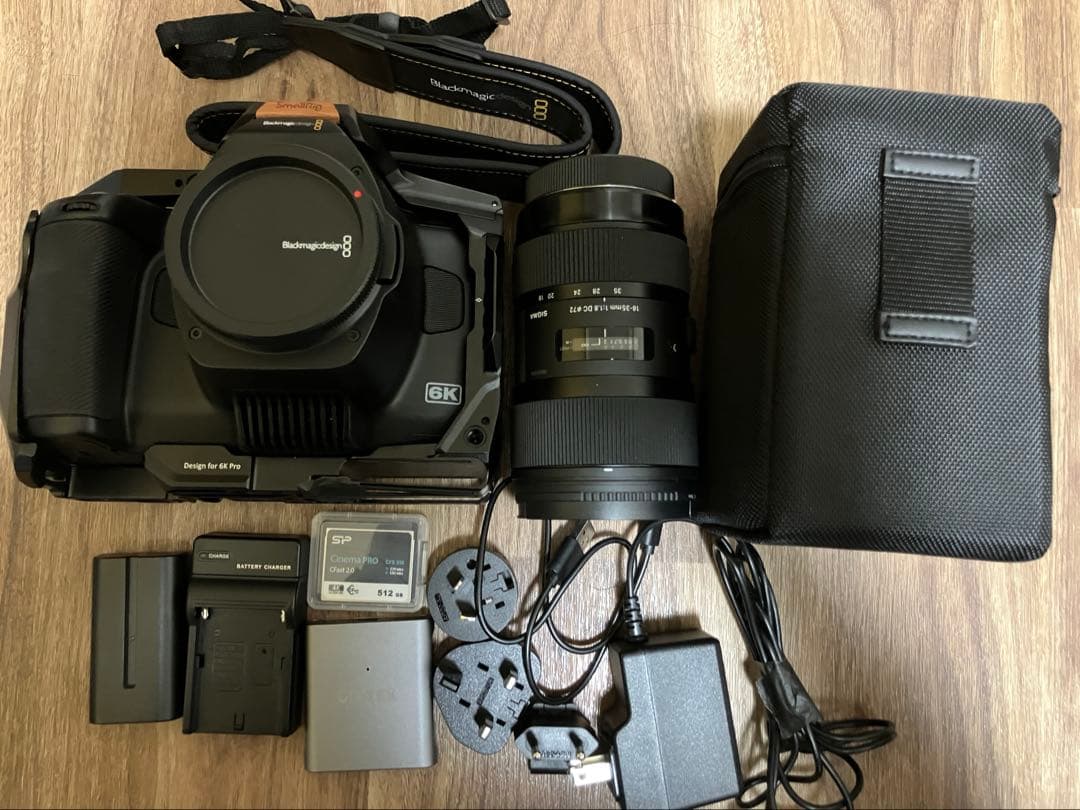 Blackmagic BMPCC 6K G2 SIGMA 18-35mm セット