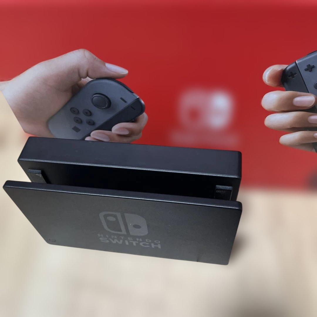 【即日発送】Nintendo Switch 本体 グレー SDカード付き