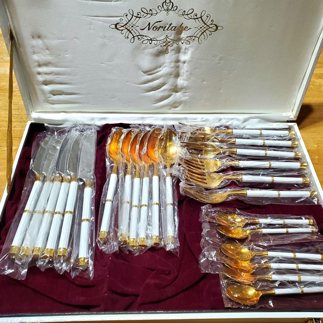新品未使用　ノリタケ　高級　カトラリーセット　24本　Noritake