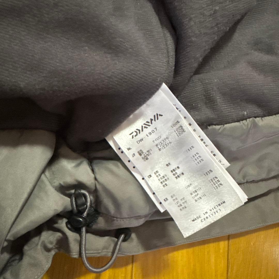 【値下げ】ダイワ DW-1907 ゴアテックス防寒レインウェアセット　Mサイズ