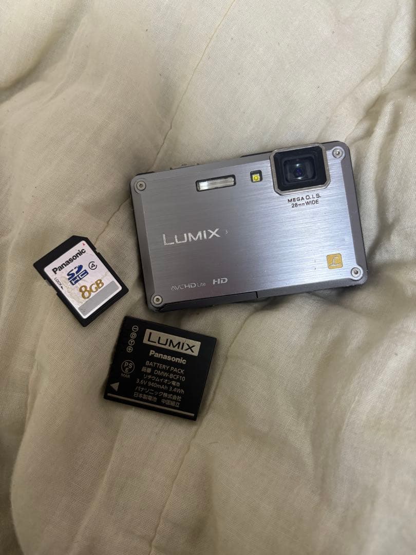 Panasonic LUMIX コンパクトデジタルカメラ動作確認済み