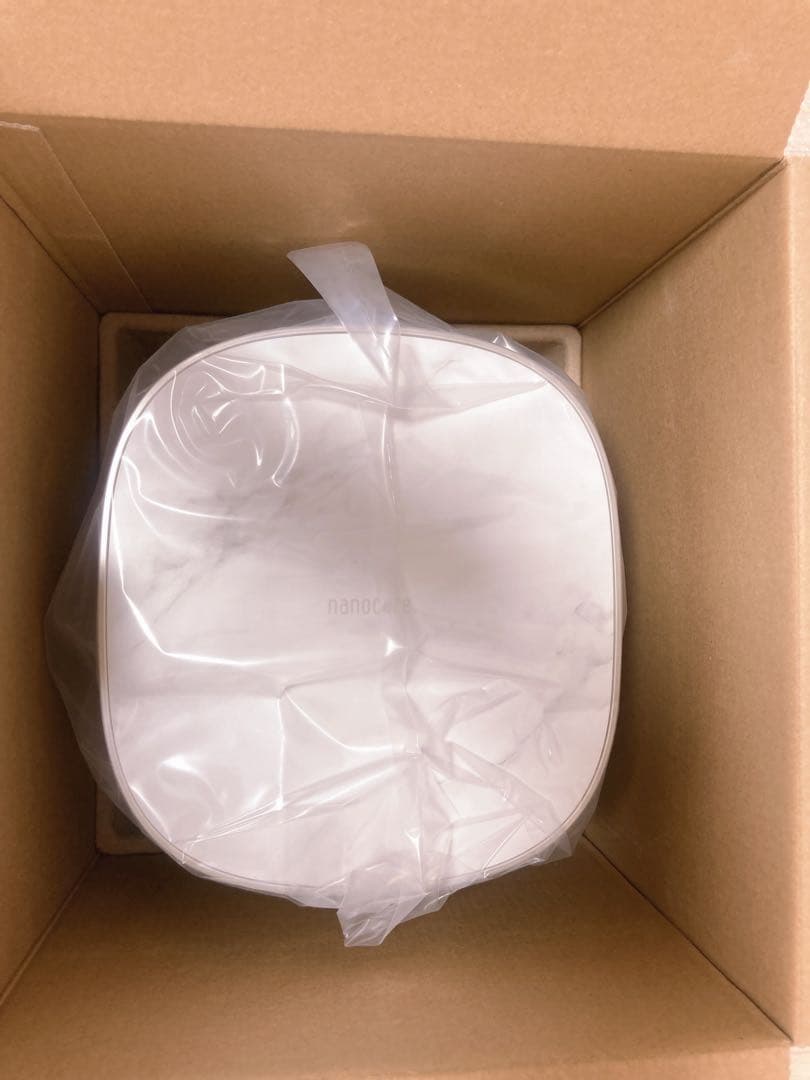 新品未使用Panasonic スチーマー ナノケア EH-SA0Bゴールド調