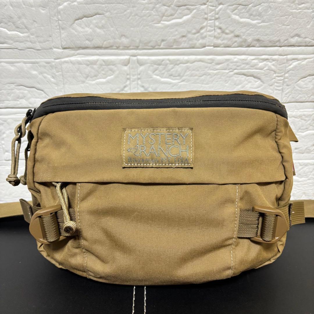 【未使用品】USA製 ミステリーランチ ヒップモンキー コヨーテ 星条旗 美品