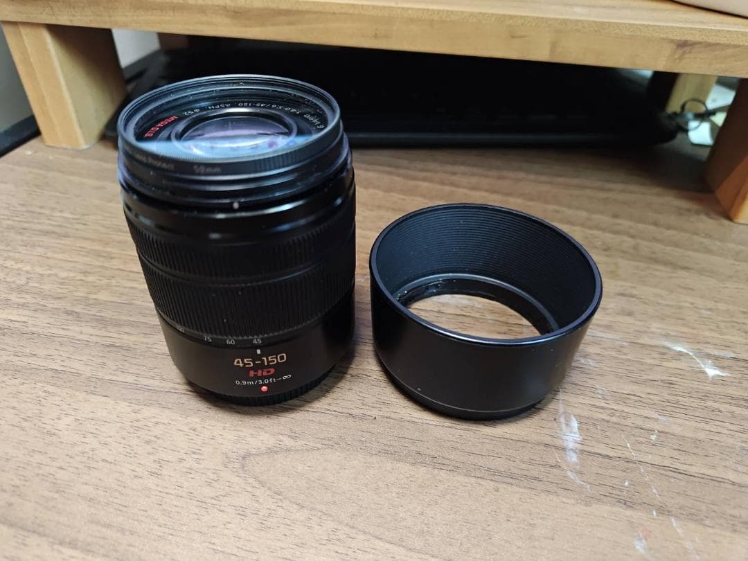 望遠レンズ Panasonic LUMIX 45-150mm　H-FS45150