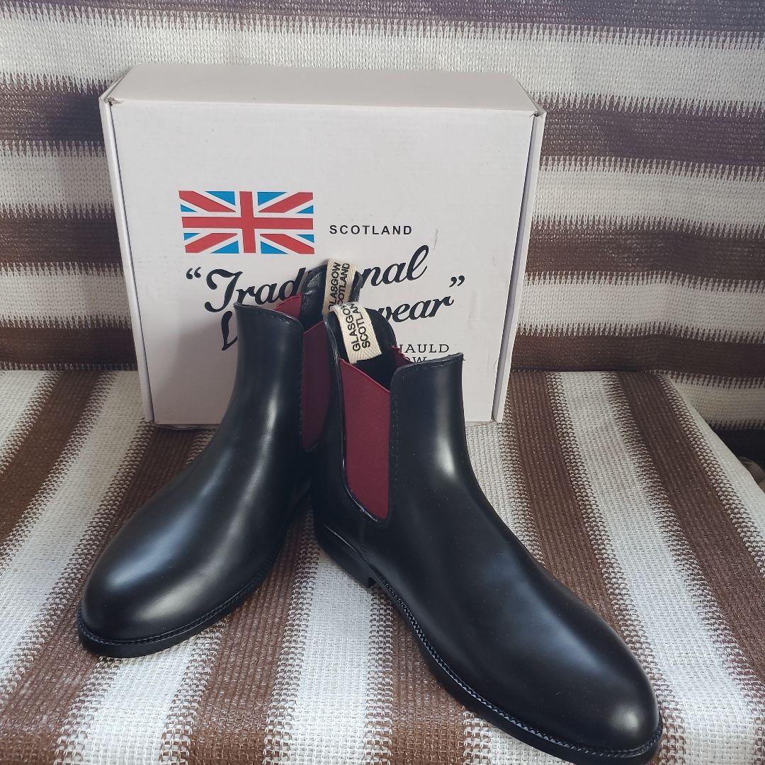 ☆未使用☆23.5センチ。トラディショナル☆サイドゴア☆レインブーツ☆ブーティー