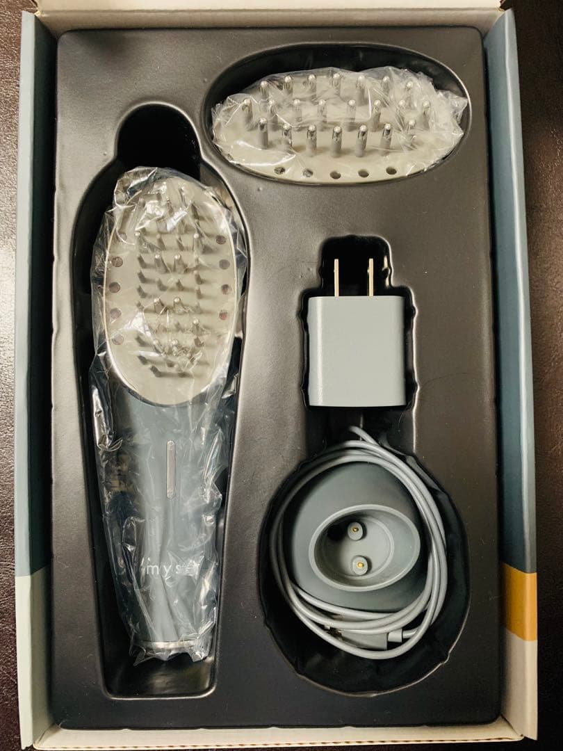 「myse MS-80G GRAY スカルプリフトアクティブ 美容器」