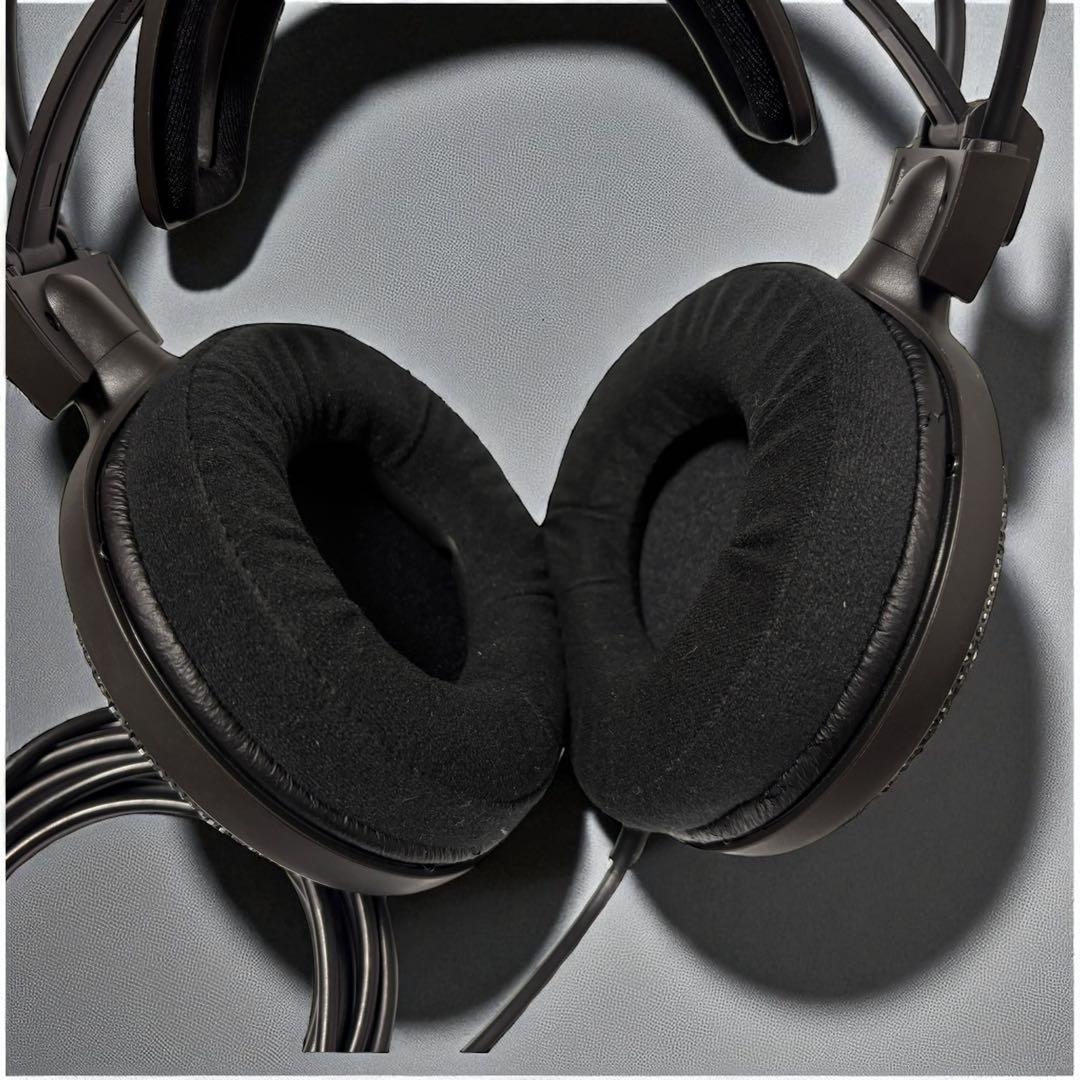 audio-technica ATH-AD700X ブラック 有線ヘッドホン