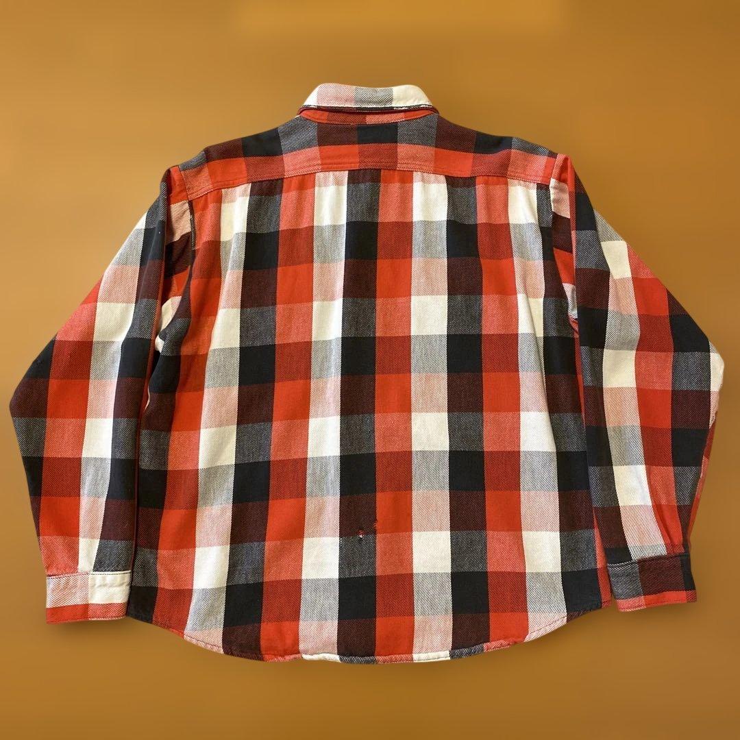 80s FIVE BROTHER ネルシャツ USA製